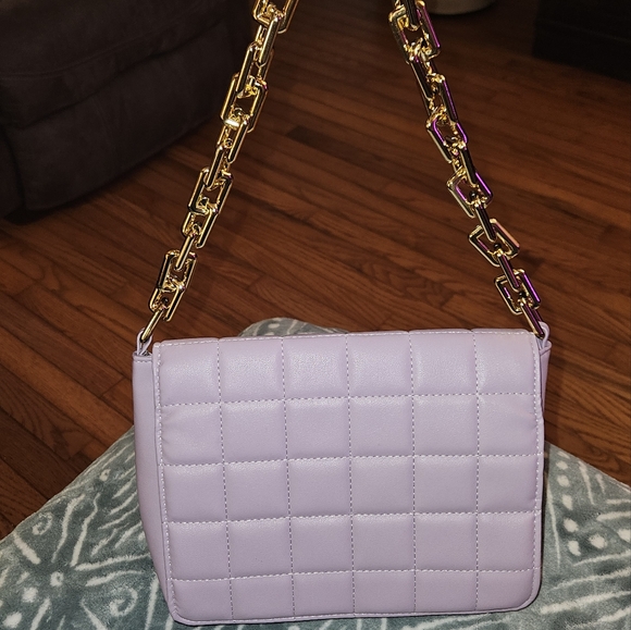 Lilac and Gold Purse - Picture 3 of 4